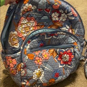 Vera Bradley backpack w/ matching lunchbox